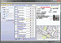G-Track map points software